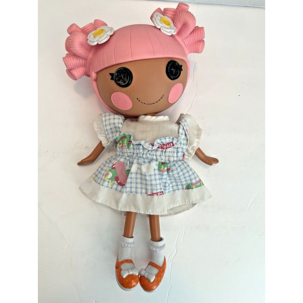 Lalaloopsy Flower Pot Blossom 13" Full Size Doll Pink Hair Outfit Girl Doll